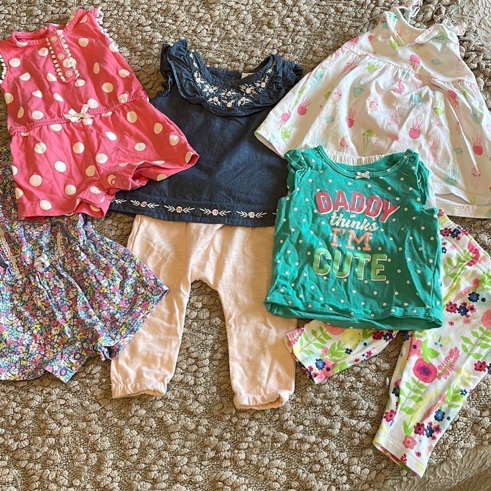 Baby‎ Girl Bundle 3 months. Carters/Emma’s Garden.